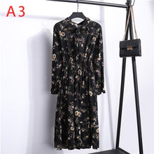 Load image into Gallery viewer, Cute Pink Dress 2019 Summer Women Dress Long sleeves Flower Print Boho Style Beach Chiffon Sundress Casual Shift Dresses Vestido