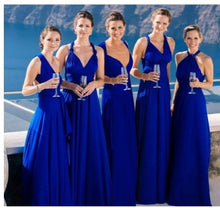 Load image into Gallery viewer, Sexy Women Multiway Wrap Convertible Boho Maxi Club Red Dress Bandage Long Dress Women Party Bridesmaids Infinity Ladies Dresses