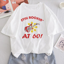 Load image into Gallery viewer, Heaven Can Wait Angel Girl Print T Shirt Women Casual Ulzzang Aesthetic Fun Streetwear Tshirt Tops Short Sleeve Female T-shirt