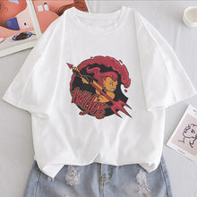 Load image into Gallery viewer, Heaven Can Wait Angel Girl Print T Shirt Women Casual Ulzzang Aesthetic Fun Streetwear Tshirt Tops Short Sleeve Female T-shirt