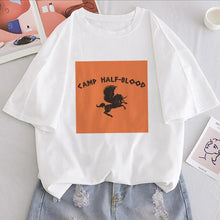 Load image into Gallery viewer, Heaven Can Wait Angel Girl Print T Shirt Women Casual Ulzzang Aesthetic Fun Streetwear Tshirt Tops Short Sleeve Female T-shirt