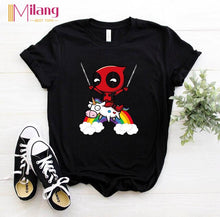 Load image into Gallery viewer, Women Goku DRAGON BALL Black T-shirts Female Short Sleeve Tees 2020 Summer Brand Harajuku Clothing Girl Tops