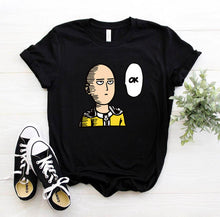 Load image into Gallery viewer, Women Goku DRAGON BALL Black T-shirts Female Short Sleeve Tees 2020 Summer Brand Harajuku Clothing Girl Tops