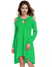 Load image into Gallery viewer, Daily suit OWLPRINCESS 2019 summer dress basic irregular round collar dress