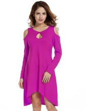 Load image into Gallery viewer, Daily suit OWLPRINCESS 2019 summer dress basic irregular round collar dress