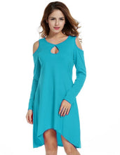 Load image into Gallery viewer, Daily suit OWLPRINCESS 2019 summer dress basic irregular round collar dress