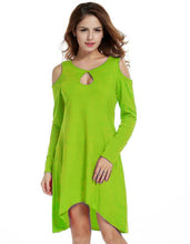 Load image into Gallery viewer, Daily suit OWLPRINCESS 2019 summer dress basic irregular round collar dress