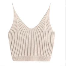 Load image into Gallery viewer, 2018 Fashion Hot New Women's Summer Basic Sexy Strappy Sleeveless Racerback Crop Top High Quality